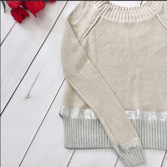 Express Beige Neutral Color Sweater - Picture 2 of 5